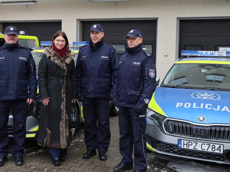 nowy pojazd dla Komisariatu Policji w Tarczynie