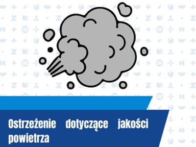 komunikat dotyczący powietrza
