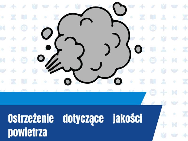 komunikat dotyczący powietrza