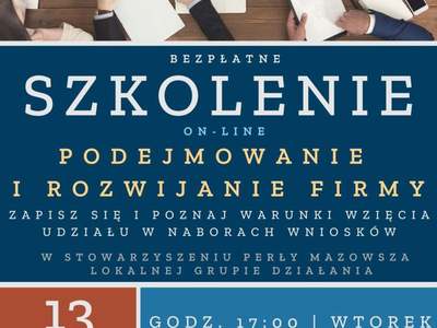 Zaproszenie na szkolenie, Zdjecie