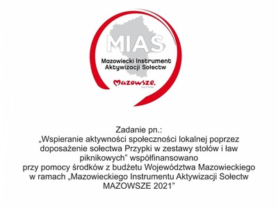tablica informacyjna MIAS Mazowsze