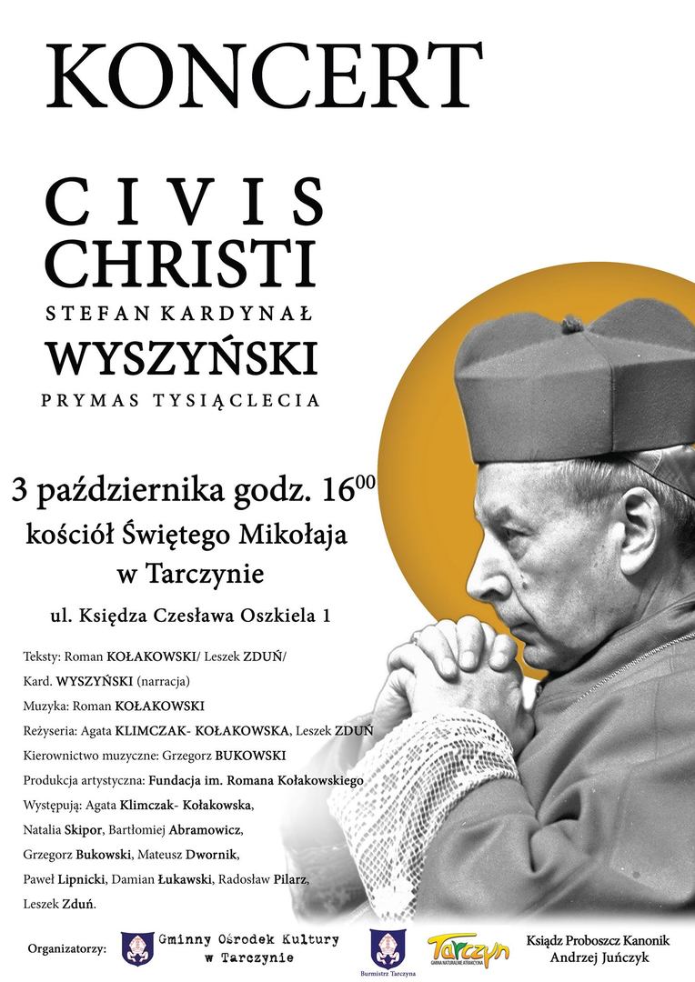 Zaproszenie na koncert Civis Christi