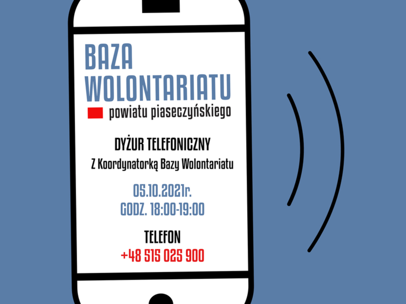Baza Wolontariatu - telefon