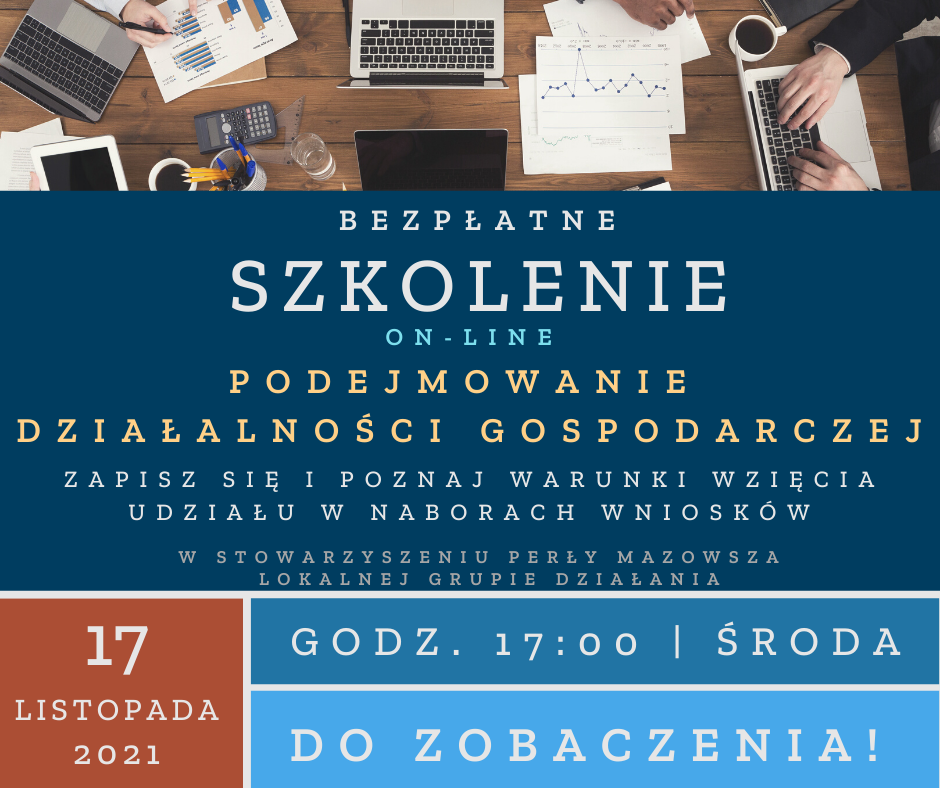 szkolenie dotyczące naboru na podejmowanie działalności