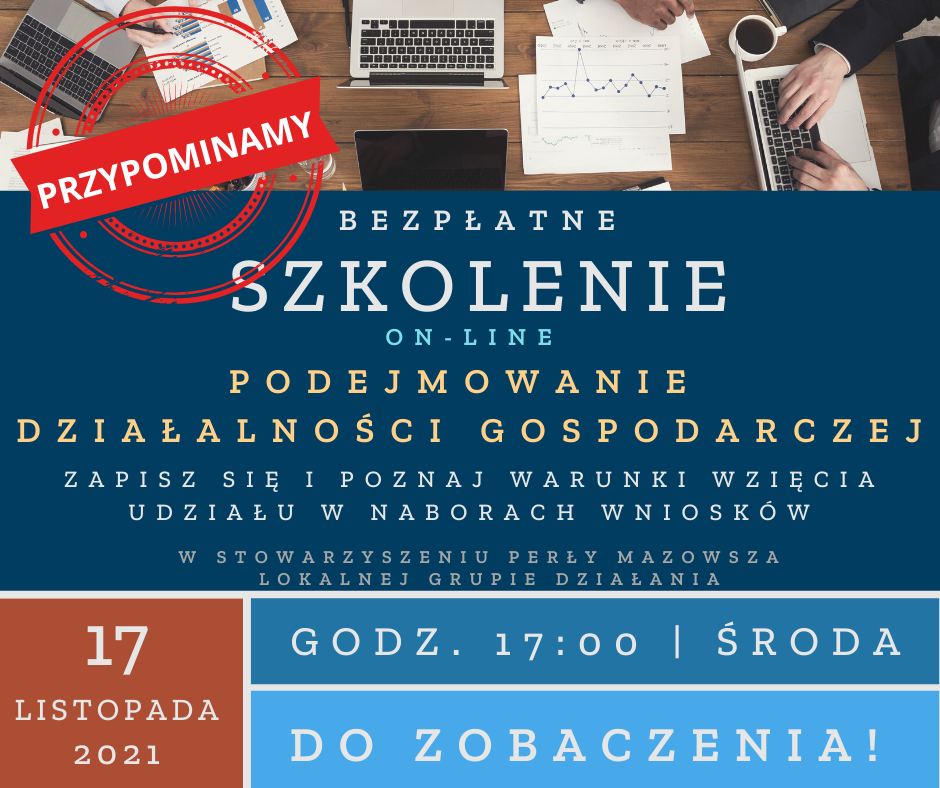 przypomnienie o szkoleniu