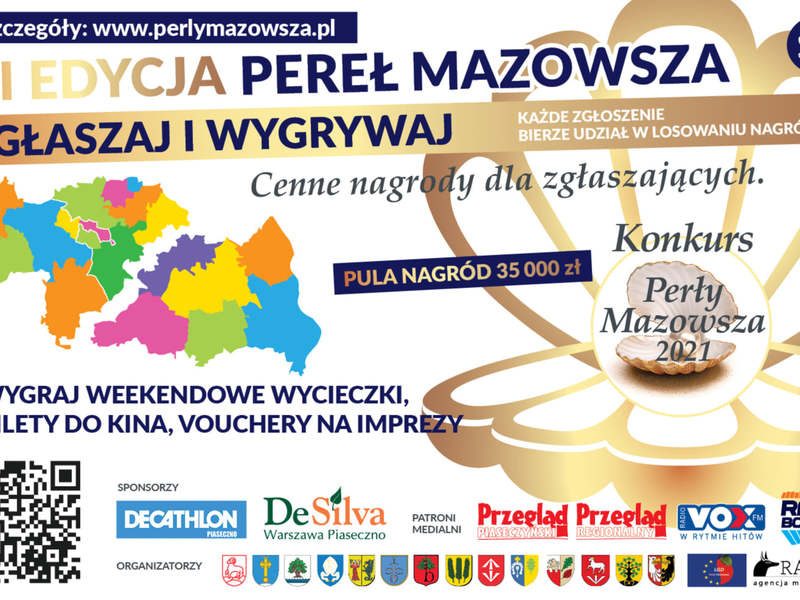 plakat Perły Mazowsza