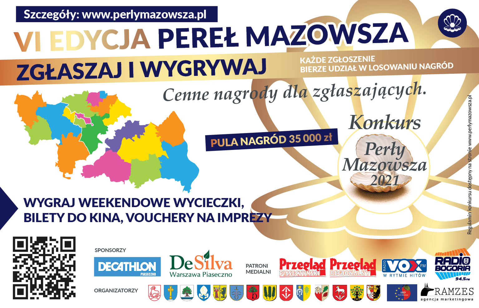 plakat Perły Mazowsza
