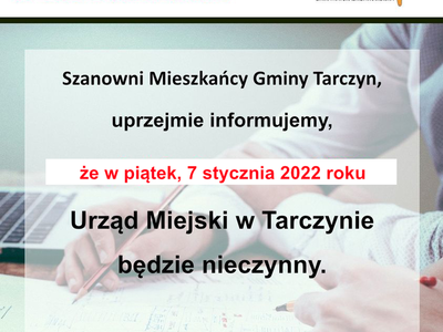 07 stycznia dzień wolny