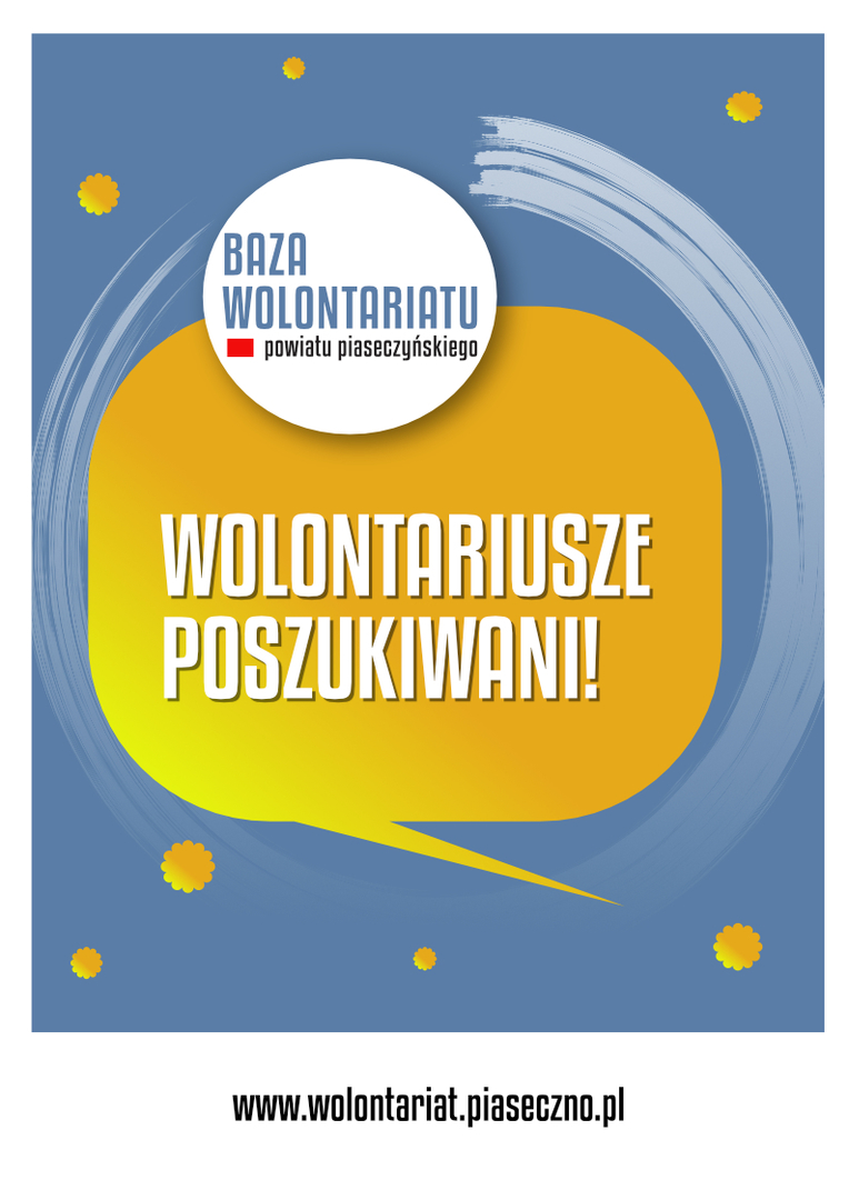Baner Wolontariusze Poszukiwani