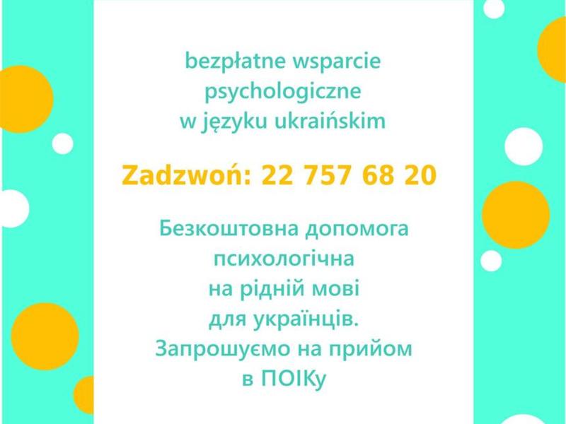 wsparcie dla ukrainców