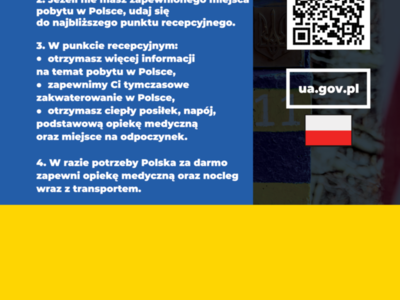 Ulotka w języku polskim
