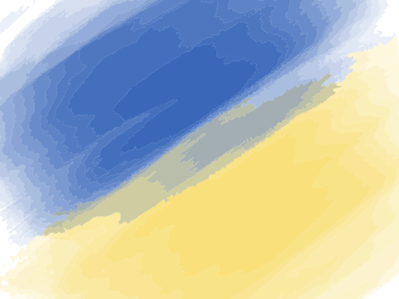 Banner flaga ukraińska