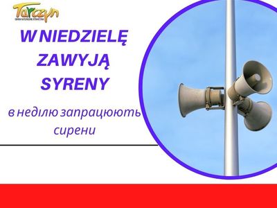 w niedziele zawyją syreny