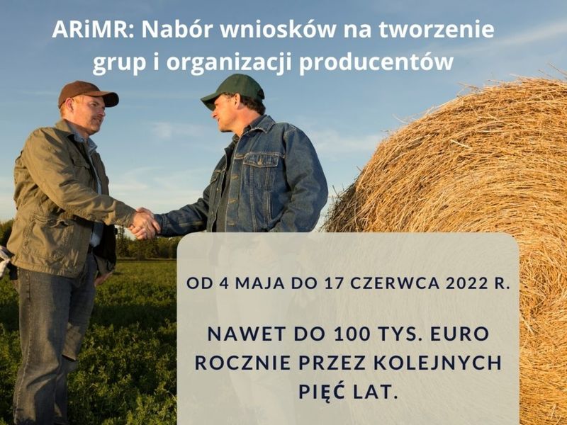 Nabór na tworzenie grup producentów