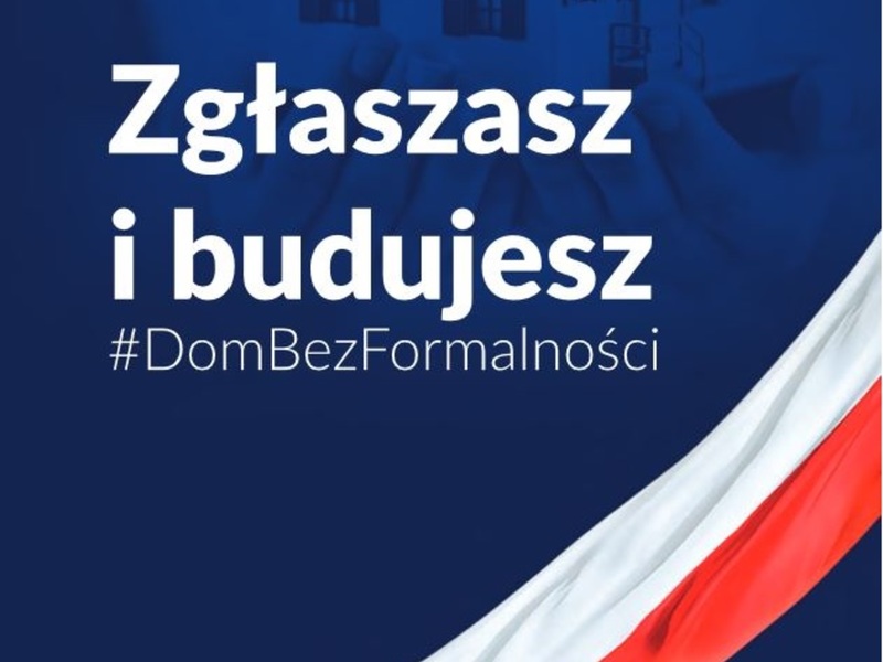 dom bez formalności ulotka informacyjna