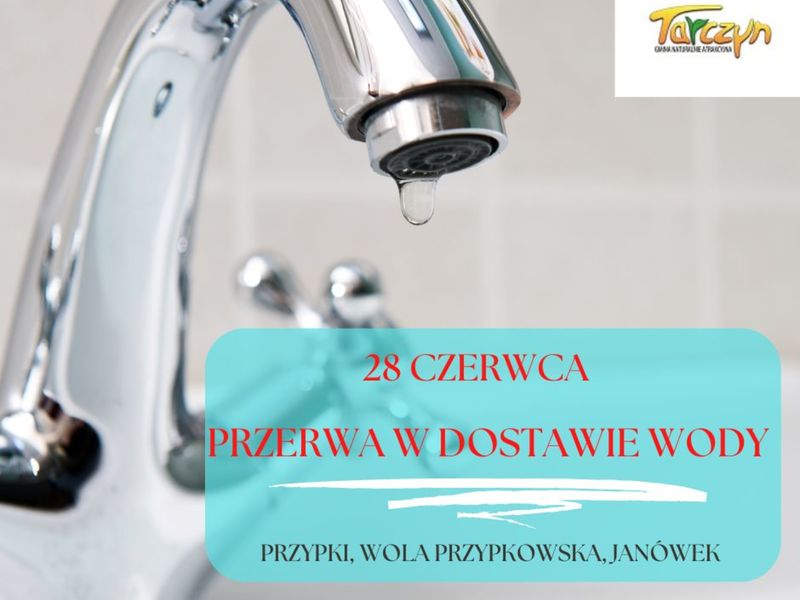 Przerwa w dostawie wody