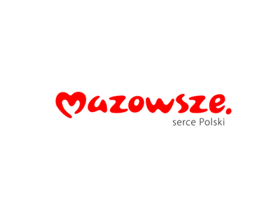 Baner przedstawiający logotyp Mazowsze