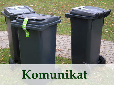Zdjęcie przedstawiające kosze na śmieci
