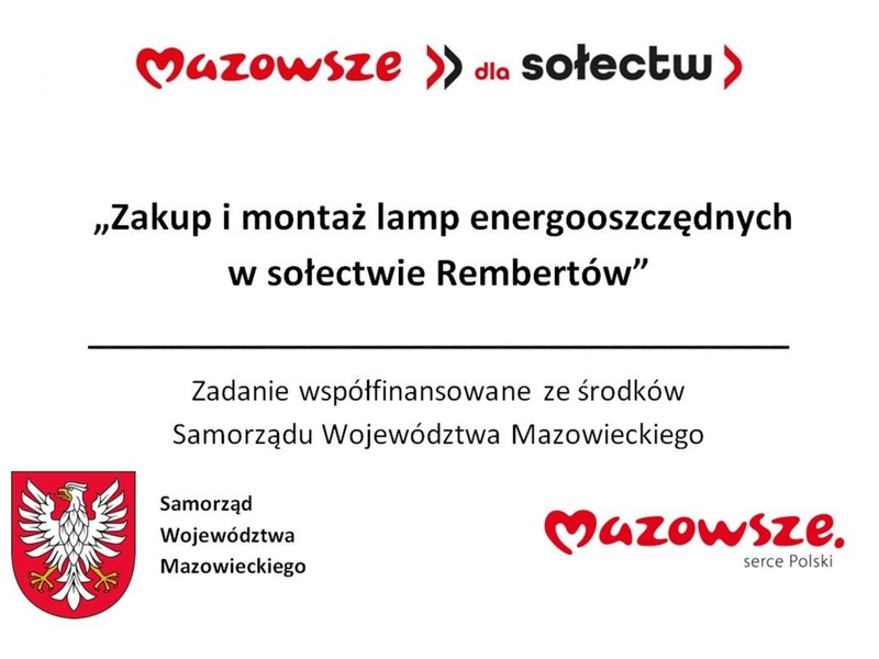 tablica Mazowsze dla Sołectw Rembertów
