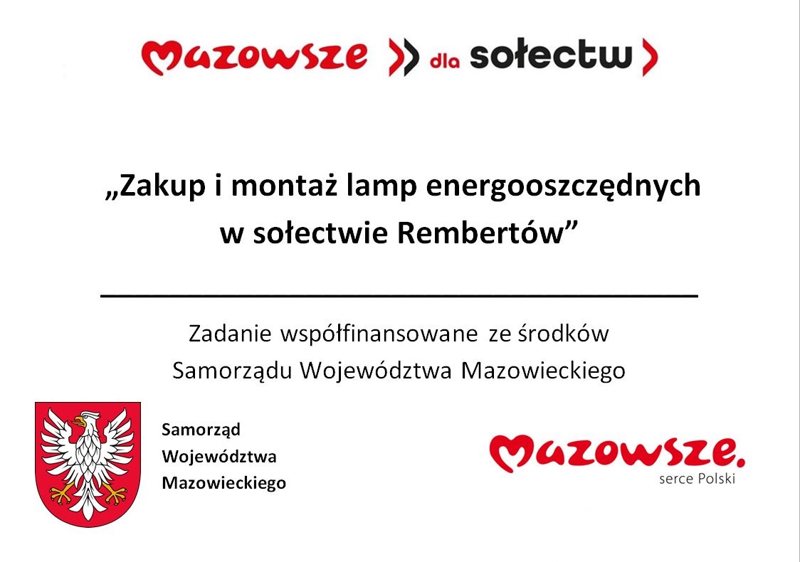 tablica Mazowsze dla Sołectw Rembertów