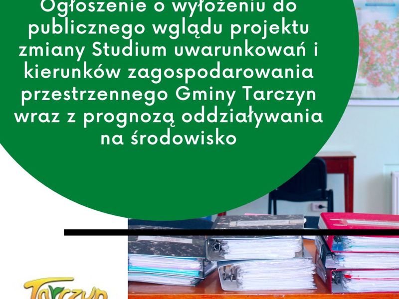 zmiana studium