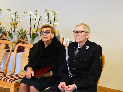 Uroczystość wręczenia medalu im. B. Chomicza Ryszardowi Szczepańskiemu