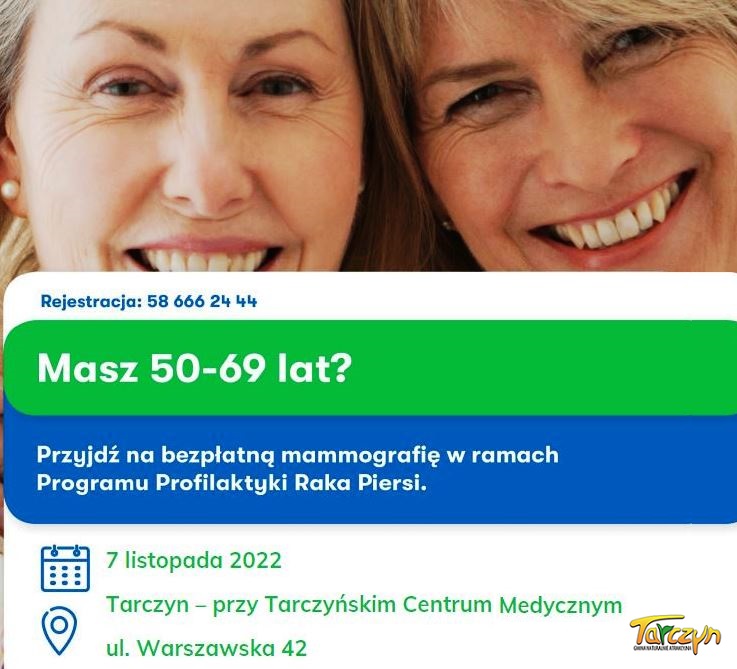 informacja o mammografi 7 listopada