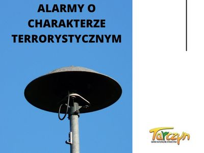 alarmy o charakterze terrorystycznym