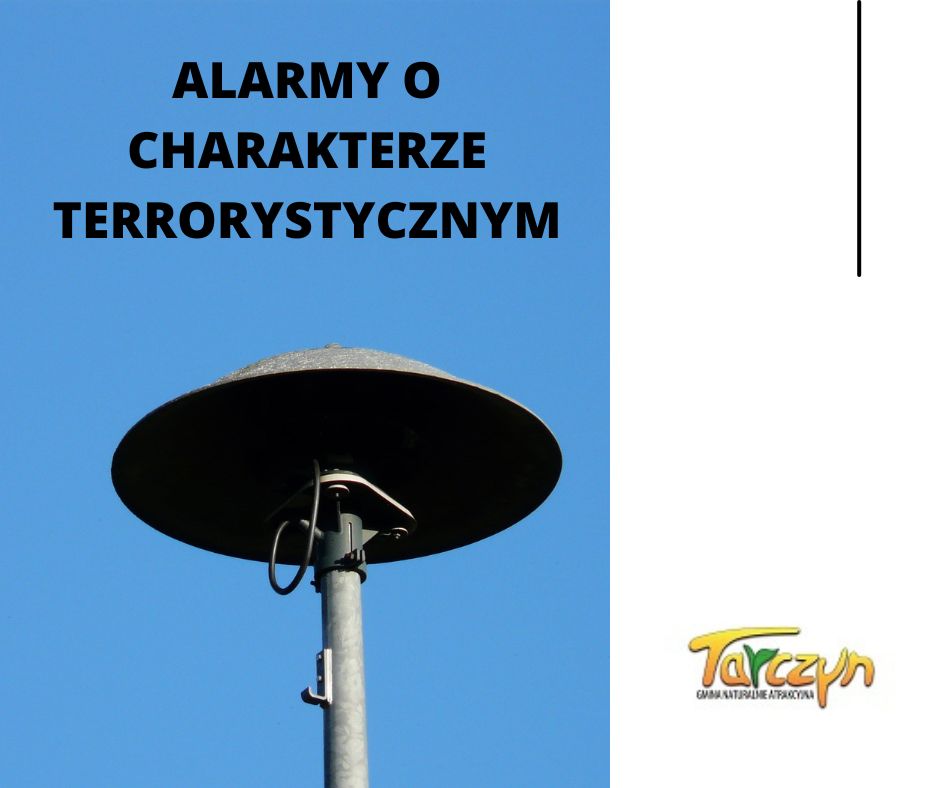 alarmy o charakterze terrorystycznym