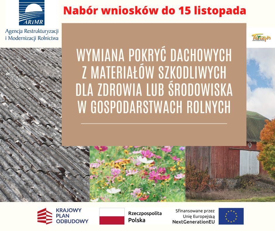 informacja o wsparciu z arimr