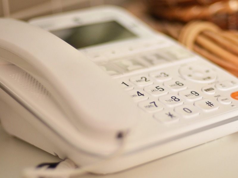 Zdjęcie przedstawiające aparat telefoniczny