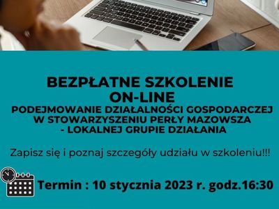 plakat szkolenie