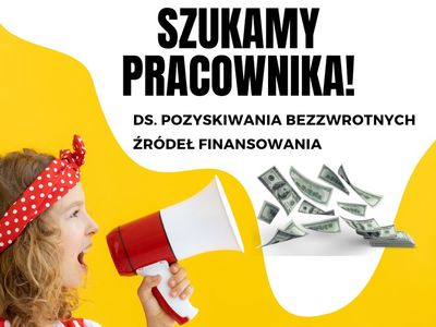 Baner Szukamy pracownika