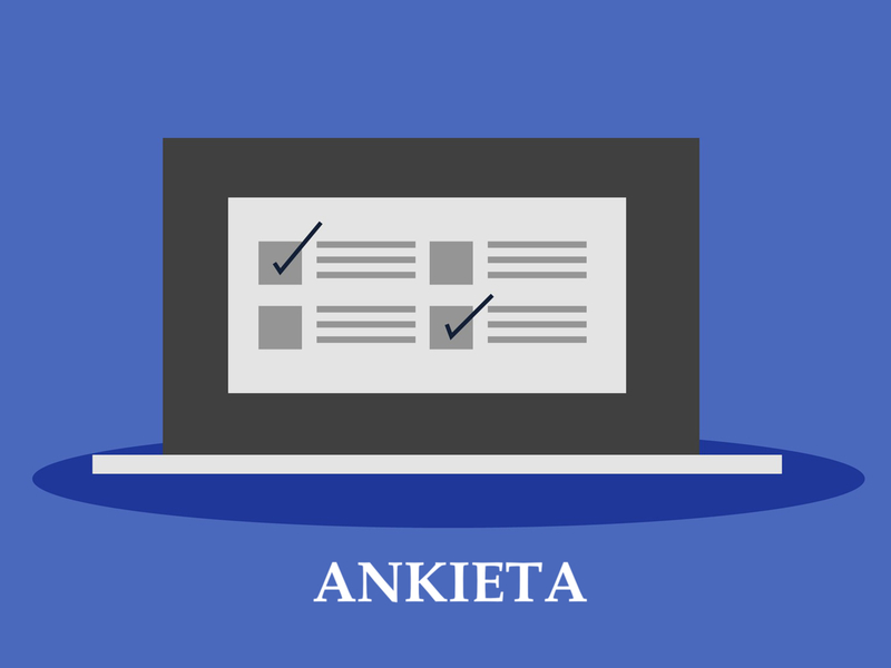 Baner przedstawiający wypełnioną ankietę
