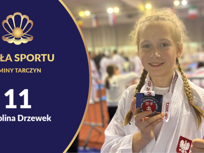 Baner promujący Karolinę Drzewek