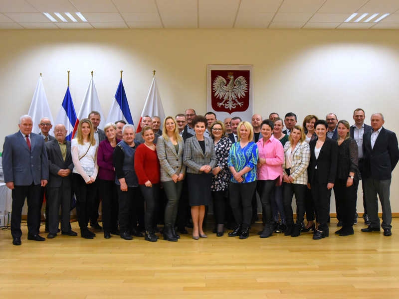 Państwo Sołtysi z Gminy Tarczyn