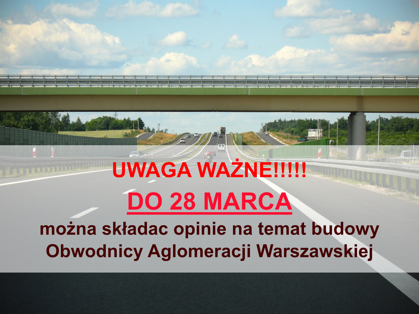 Zdjęcie przedstawiające autostradę 