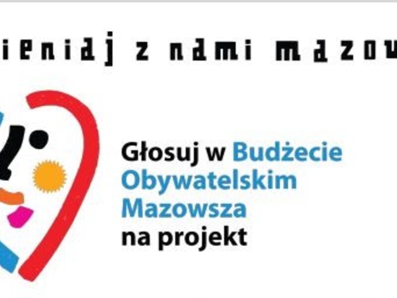 Baner Budżetu Obywatelskiego Mazowsza