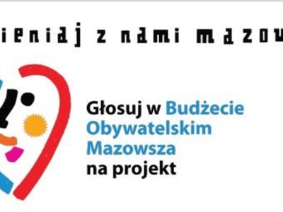 Baner Budżetu Obywatelskiego Mazowsza