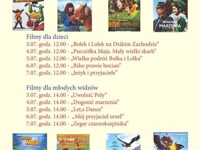 Plakat promujący Kino za rogiem