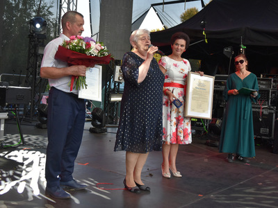 Pani Hanna Wołkiewicz - Honorowym Obywatelem Miasta Tarczyna