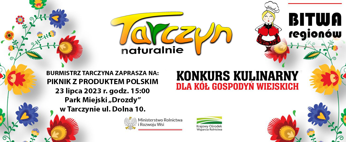 Zaproszenie na piknik z produktem polskim