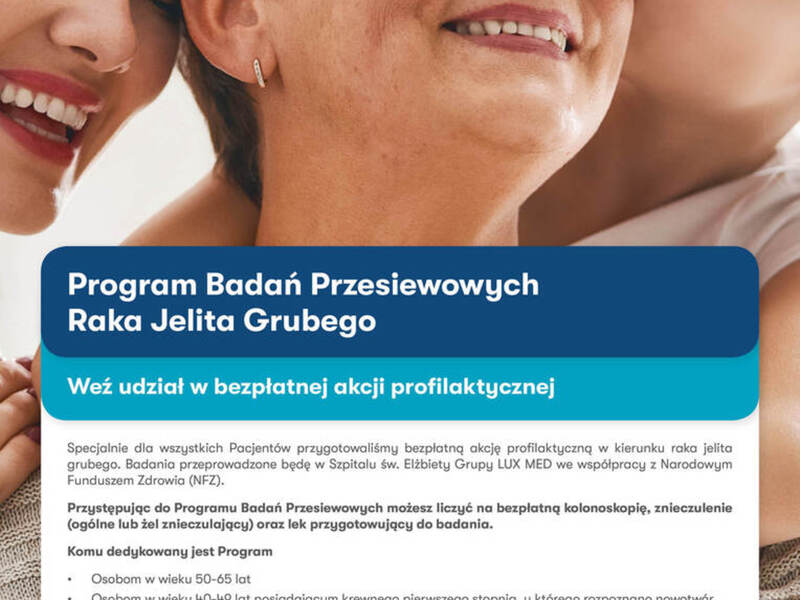 Plakat badania przesiewowe