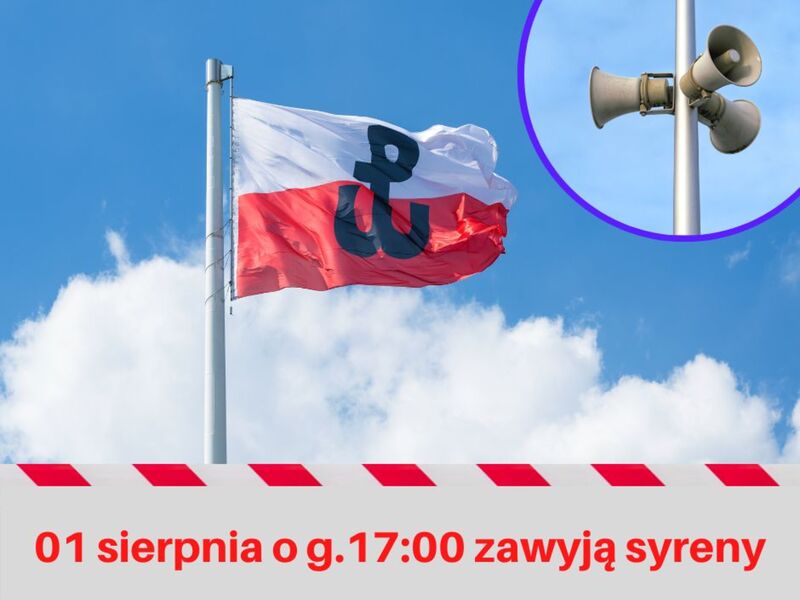Baner 1 sierpnia zawyją syreny