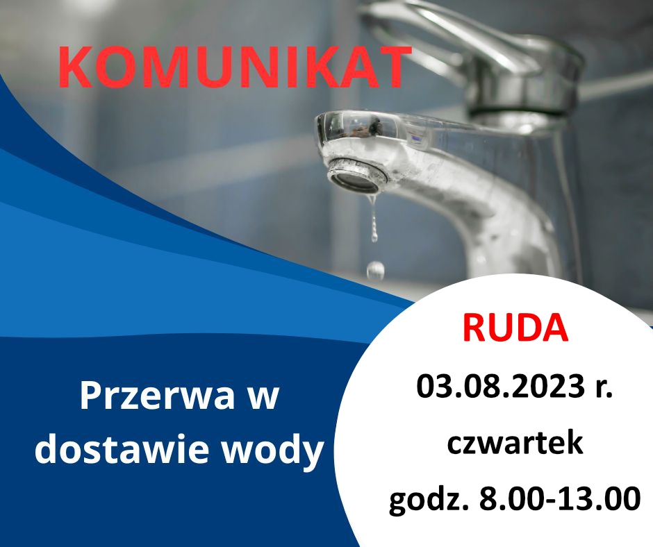 Zdjęcie przedstawia kran z cieknącą wodą