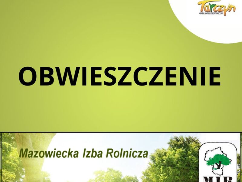 OBWIESZCZENIE
