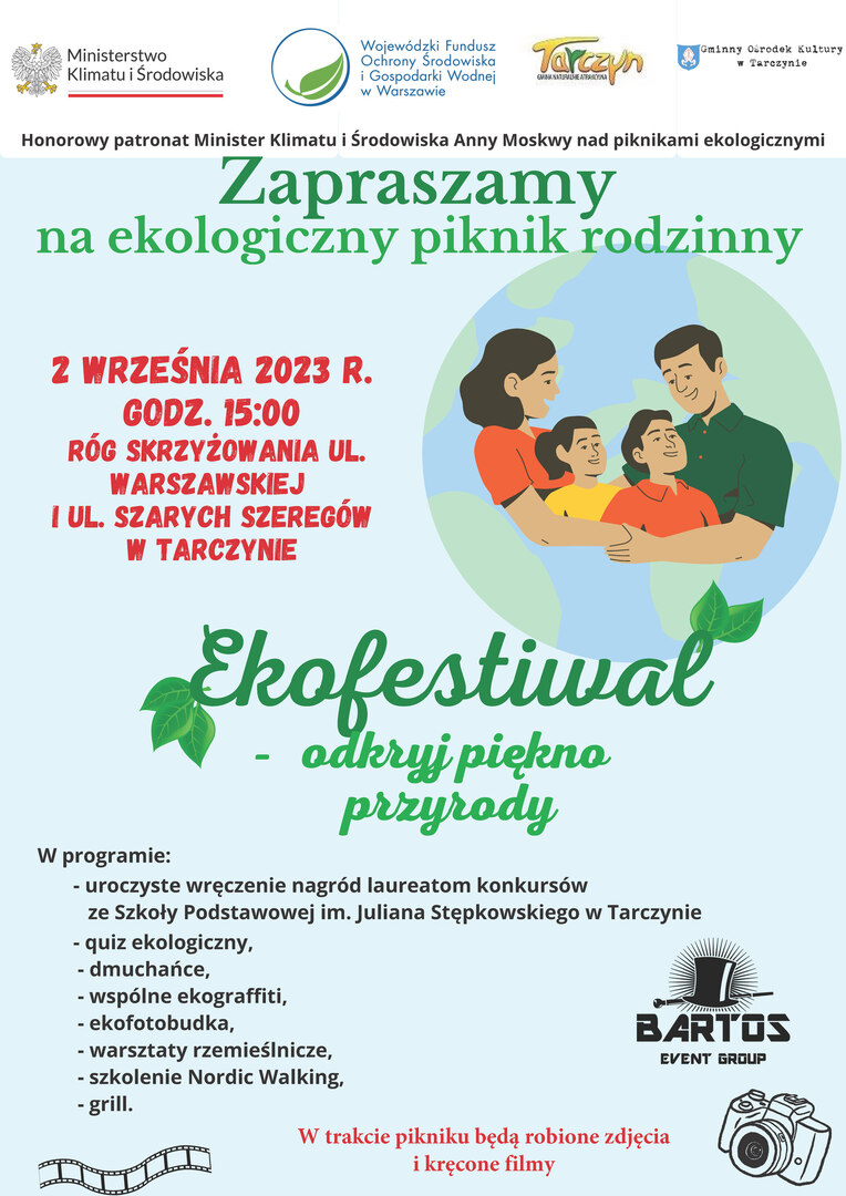 piknik ekologiczny - plakat