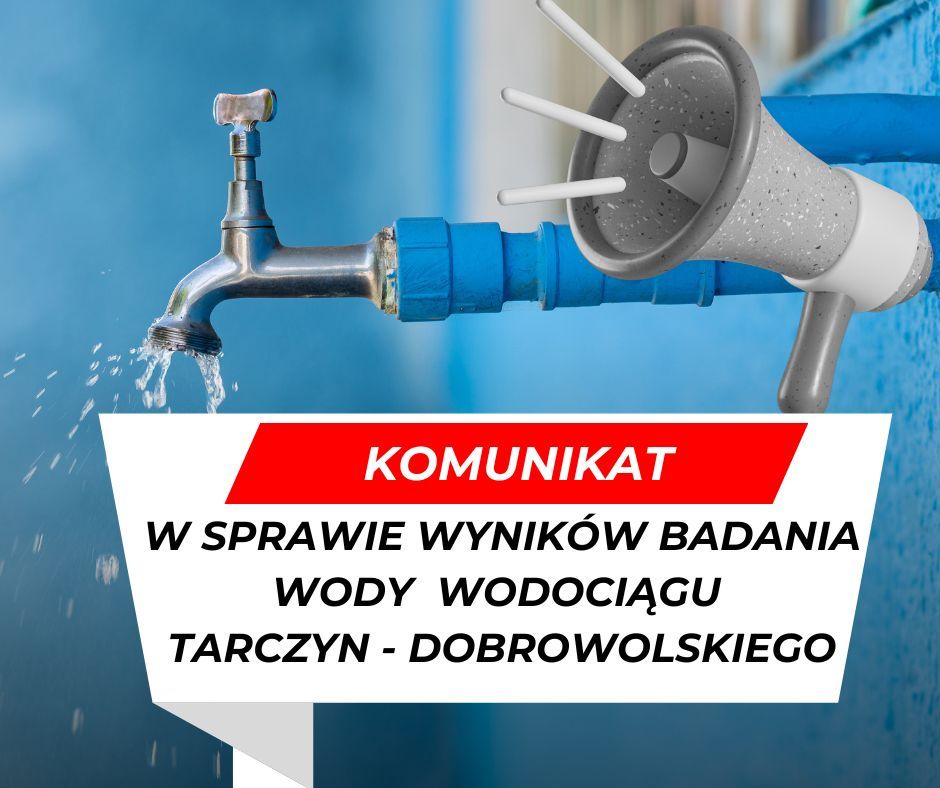 komunikat woda Dobrowolskiego
