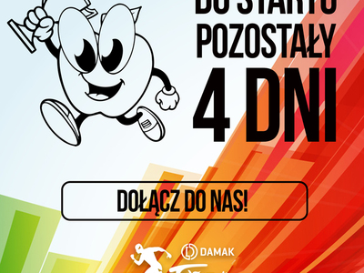 Baner reklamujący Tarczyński Półmaraton
