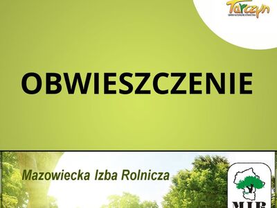 Obwieszczenie